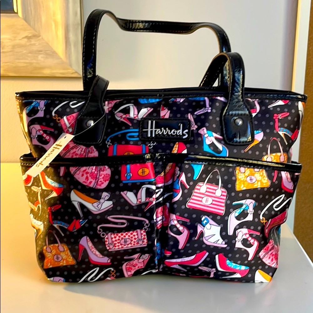 Harrods fashion satchel
